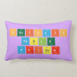 Periodic
 Table
 Writer  Pillows (Lumbar)