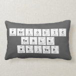 Periodic
 Table
 Writer  Pillows (Lumbar)