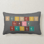 Periodic
 Table
 Writer  Pillows (Lumbar)