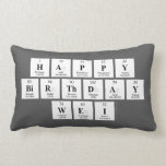 Happy
 Birthday
 Wei  Pillows (Lumbar)