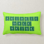 Periodic
 Table
 Writer  Pillows (Lumbar)