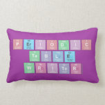 Periodic
 Table
 Writer  Pillows (Lumbar)