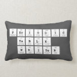 Periodic
 Table
 Writer  Pillows (Lumbar)