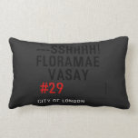 ---sshhhh! FLORAMAE    VASAY   Pillows (Lumbar)
