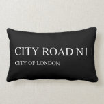 city road  Pillows (Lumbar)