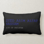 SYED ASIM ALTAF HASSAM  Pillows (Lumbar)