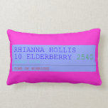 Rhianna hollis 10 elderberry  Pillows (Lumbar)