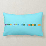 keep calm and science on  Pillows (Lumbar)