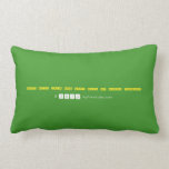 Hope keep calm and stay with me kaddu forever  Pillows (Lumbar)