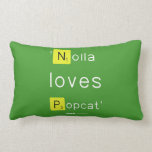'Nolla 
 loves
 Popcat'  Pillows (Lumbar)