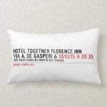 hotel together florence inn via a. de gasperi 6  Pillows (Lumbar)