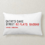 Cathy's Cake Street  Pillows (Lumbar)