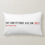 Pat and fitzroy Ave sw  Pillows (Lumbar)