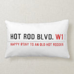 Hot Rod Blvd.  Pillows (Lumbar)