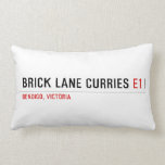 brick lane curries  Pillows (Lumbar)