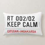RT 002/02 KEEP CALM  Pillows (Lumbar)