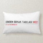 LONDON SOKAK TABELASI  Pillows (Lumbar)
