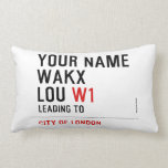 Your Name WAKX LOU  Pillows (Lumbar)