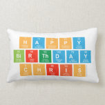 Happy
 Birthday 
 Chris  Pillows (Lumbar)