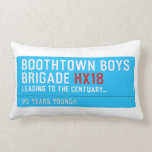 boothtown boys  brigade  Pillows (Lumbar)