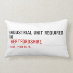 Industrial unit required  in   Pillows (Lumbar)