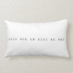 Keep calm and kiss me babes  Pillows (Lumbar)