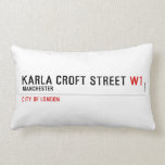 Karla Croft Street  Pillows (Lumbar)
