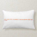 Raffy Afable street of kingRAffy tagoloan misamis oriental  Pillows (Lumbar)