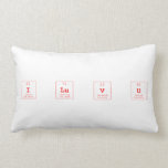 I Lu V U  Pillows (Lumbar)