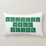 Periodic
 Table
 Writer  Pillows (Lumbar)