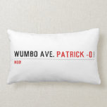 WUMBO AVE.  Pillows (Lumbar)