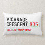 vicarage crescent  Pillows (Lumbar)