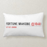 FORTUNE MAKOBE  Pillows (Lumbar)