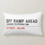 off Ramp ahead  Pillows (Lumbar)