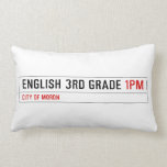 English 3rd grade  Pillows (Lumbar)