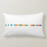 No a la violencia cientifica  Pillows (Lumbar)