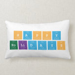 Happy 
 Holidays   Pillows (Lumbar)