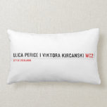 Ulica Perice i Viktora Kirčanski  Pillows (Lumbar)