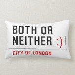 BOTH or NEITHER  Pillows (Lumbar)
