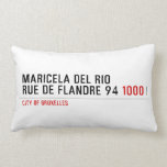 Maricela del Rio Rue de Flandre 94  Pillows (Lumbar)