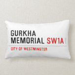 gurkha memorial  Pillows (Lumbar)