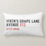 Vixen's Grape Lane  Avenue  Pillows (Lumbar)