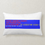 tyrique sanchez gilbert,  abdi khadar and  layth alhakim!!!  Pillows (Lumbar)