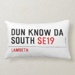 DUN KNOW DA SOUTH  Pillows (Lumbar)