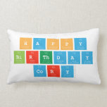 Happy
 Birthday
 Cory  Pillows (Lumbar)