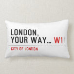London, your way...  Pillows (Lumbar)
