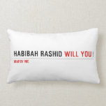 Habibah Rashid  Pillows (Lumbar)