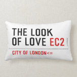 the look of love  Pillows (Lumbar)