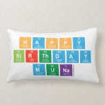 Happy
 Birthday
 Muna  Pillows (Lumbar)
