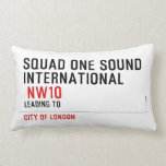 SQUAD ONE SOUND INTERNATIONAL   Pillows (Lumbar)